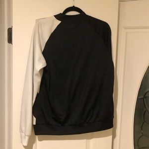 adidas Jackets & Coats - Adidas black & white zip-up jacket adidas Jackets & Coats - Adidas black & white zip-up jacket